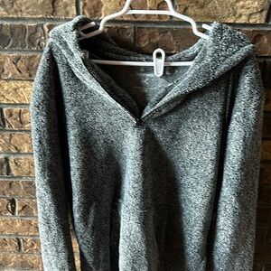 Department west hoodie soft fuzzy material